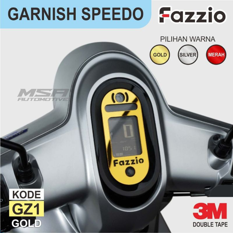 Garnish pelindung Speedo Yamaha Fazzio, garnish Speedo fazzio
