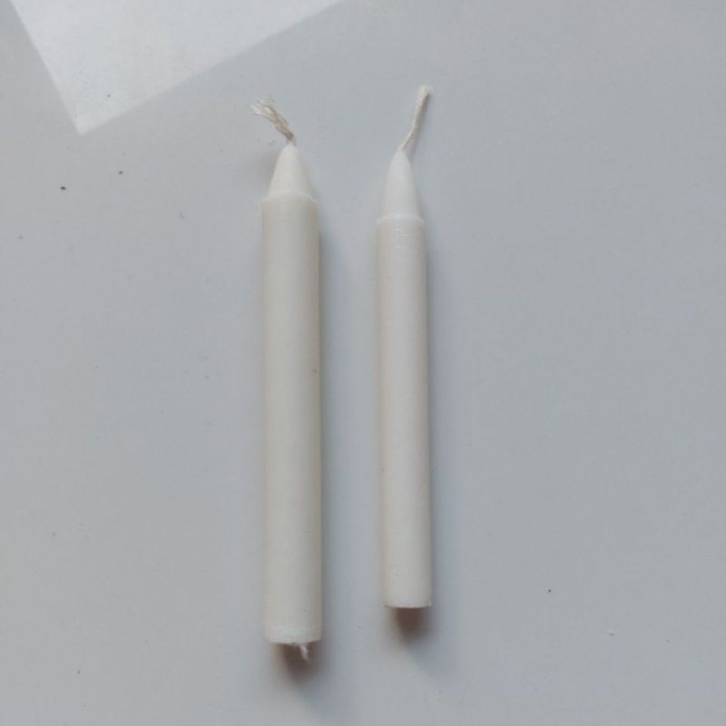 Lilin Putih Cap Tujuh Terang Lilin Rumah 1 Buah