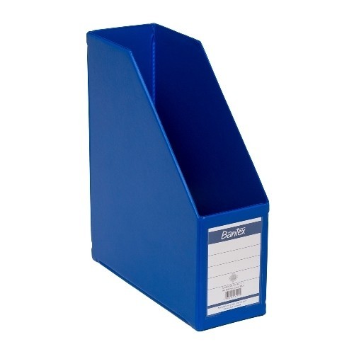 

Bantex Magazine File (Box File) A4 10cm Cobalt Blue