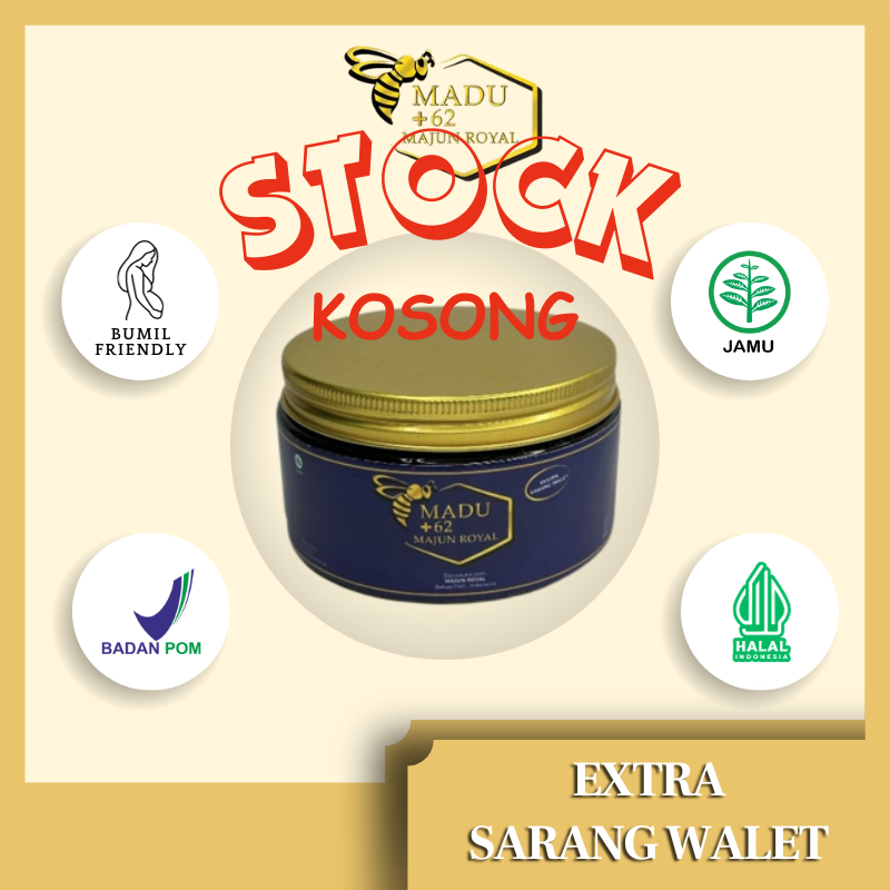 Madu Majun Royal Honey Madu Asam Lambung Asam Urat Penambah Stamina Pria Original