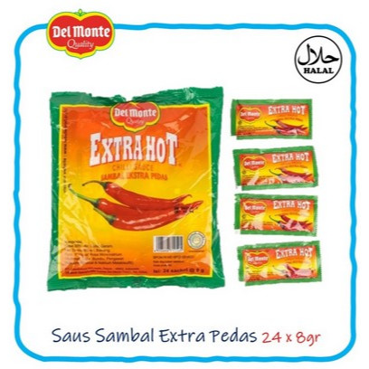 

DELMONTE Extra Hot Sachet 8gr x 24