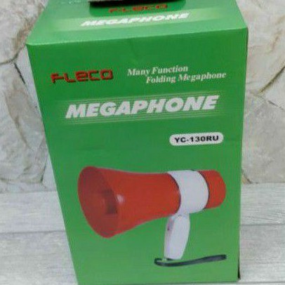 MEGAPHONE TOA KECIL FLECO MULTIFUNGSI YC-130RW TOA FLECO- TOA SUPER