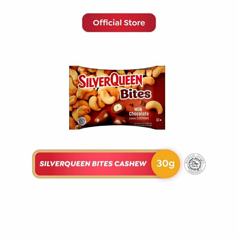 

SilverQueen Bites milk chocolate 30g / SQ bites cashew