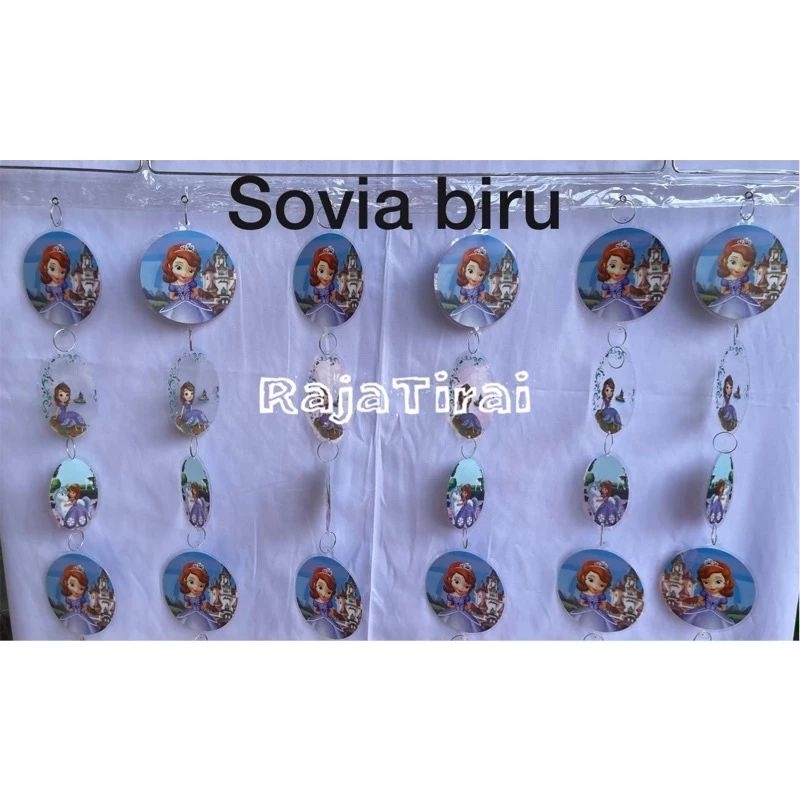 Tirai Plastik  Karakter/mika plastik/tirai plastik karakter /disney/untuk pintu/jendela