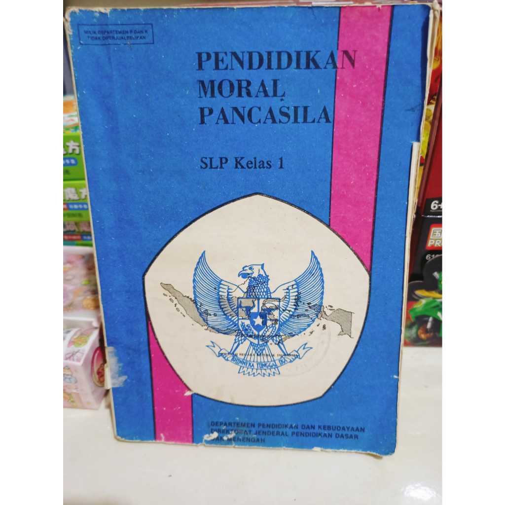 Koleksi Jadul 2 Buku pelajaran PMP H07-08