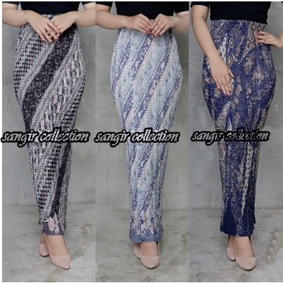 REAL PICT ROK PLISKET BATIK / ROK PLISKET / BAWAHAN KEBAYA / ROK KEBAYA / ROK WISUDA TERBARU