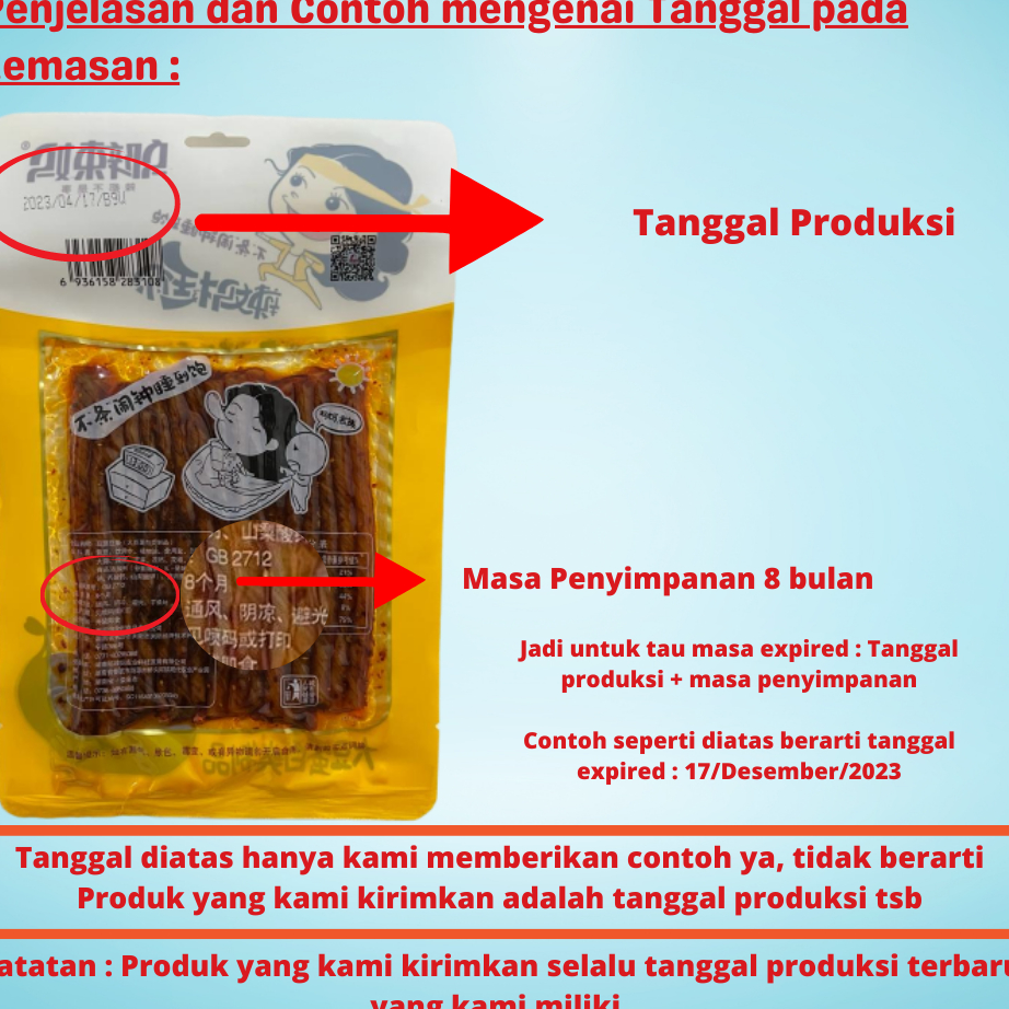 

Terlaku. ANEKA Wulama Gluten Spicy Tofu Latiao Cemilan Snack Vegetarian