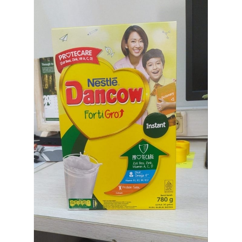 

susu dancow fortigro instan (putih) dan Coklat 780gr - exp panjang masih 1 tahun lebih [COD]