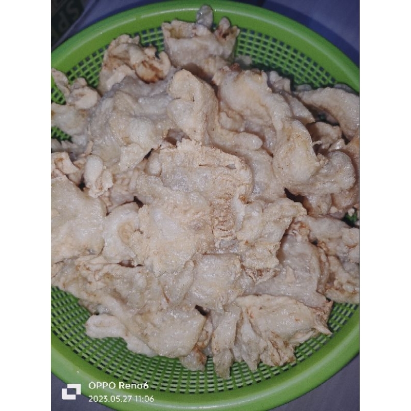 

krupuk catak/krupuk gelembung ikan