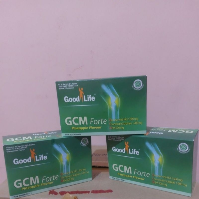 GCM FORTE SERBUK EFFERVESCENT/box isi 30 sachet