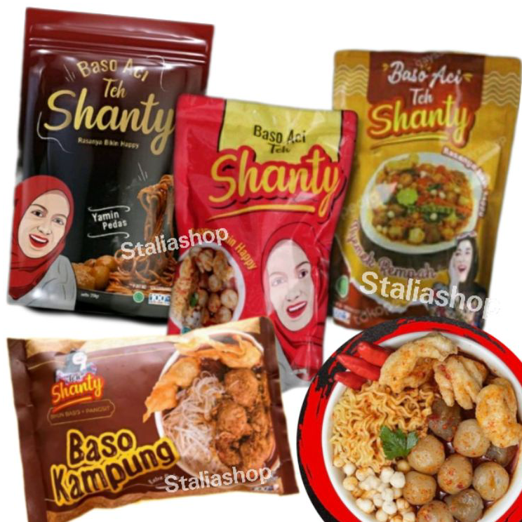 

Ready Stock Baso Aci Teh Shanty Nyemek Yamin Pedas Teh Shanty Baso Kampung ➯✽✷
