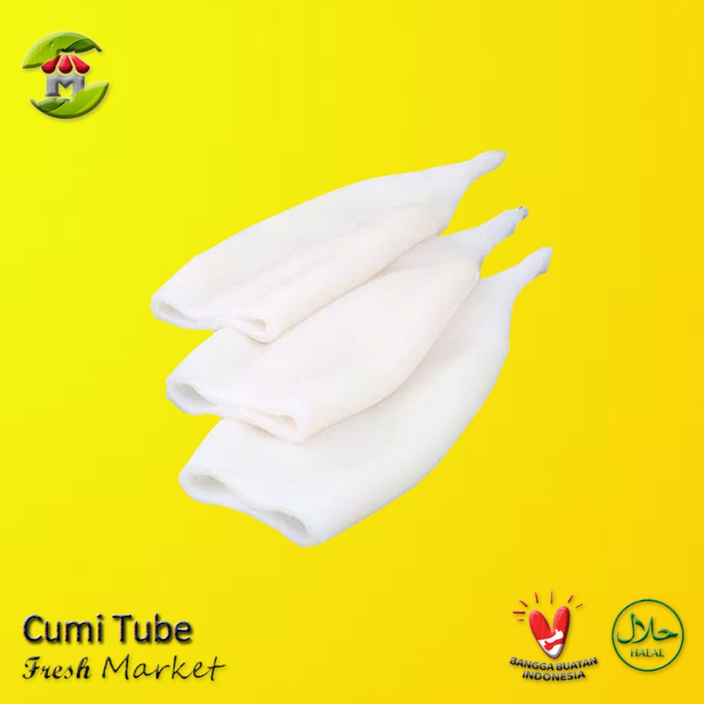 

[JAKBAR] Cumi Tube Bersih Frozen Glazing Pack 1kg