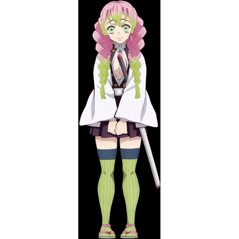 Costume Cosplay Mitsuri Kanroji Kimetsu No Yaiba