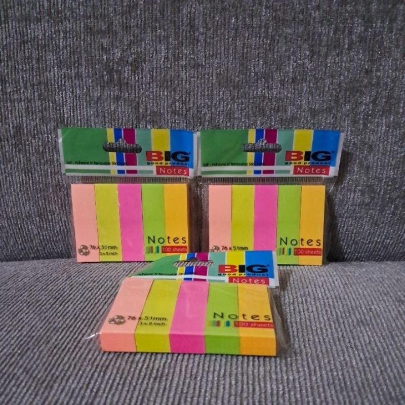 

Sticky Note BIG 5 Color 7651