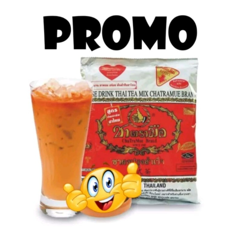 

Serba Murah THAI TEA THAILAND ORIGINAL CHATRAMUE 400GR/ PROMO TEH ORIGINAL THAILAND 400GR CHATRAMUE ➮➟✤