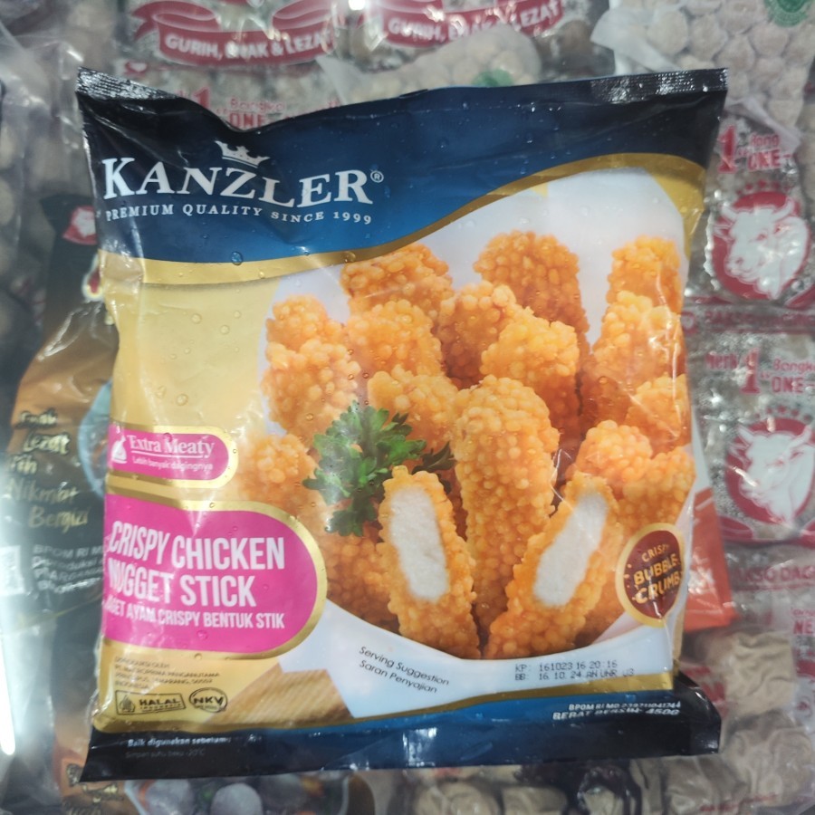 

Kanzler crispy chicken nugget stick 450 gr