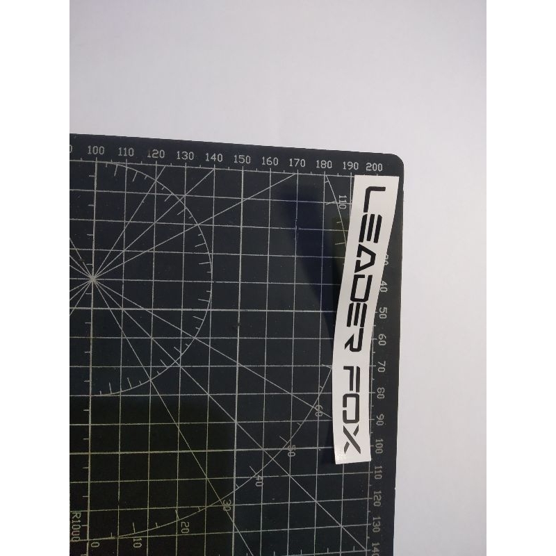 

cutting stiker leader fox