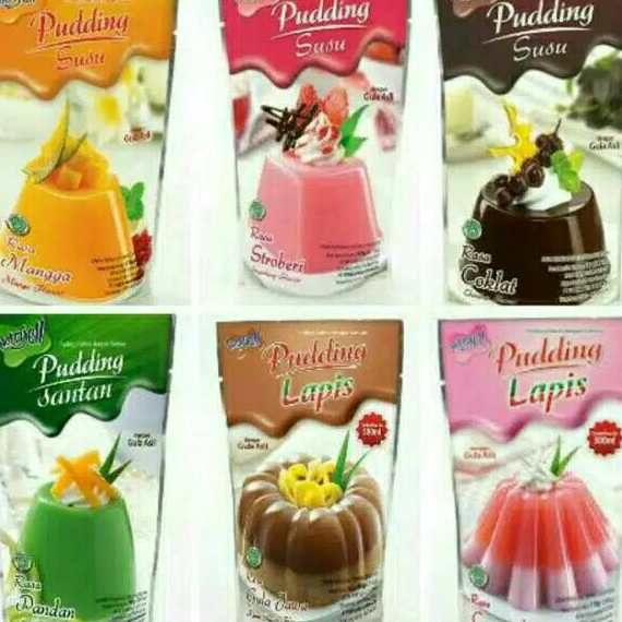 

➴❄❈ ☘️ MUMTAAZZTORE ☘️ FORISA Nutrijell Pudding Susu Pudding Santan Pudding Lapis