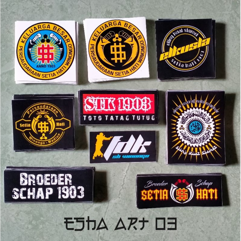 

Paket 12 Stiker PSHW TM Dikirim Acak