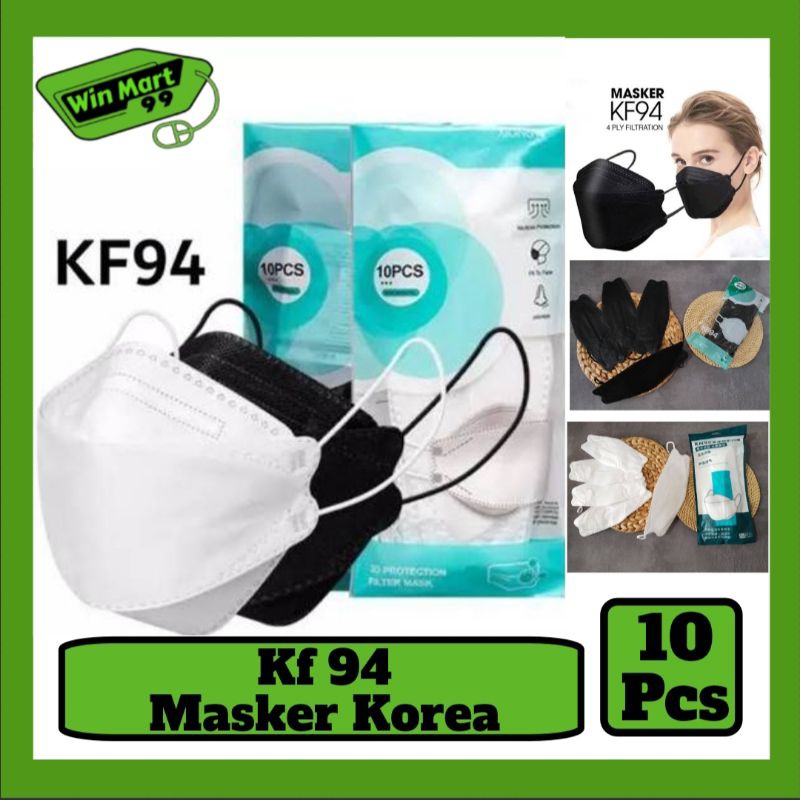 	 Masker KF 94 / Masker Korea 10 Pcs	