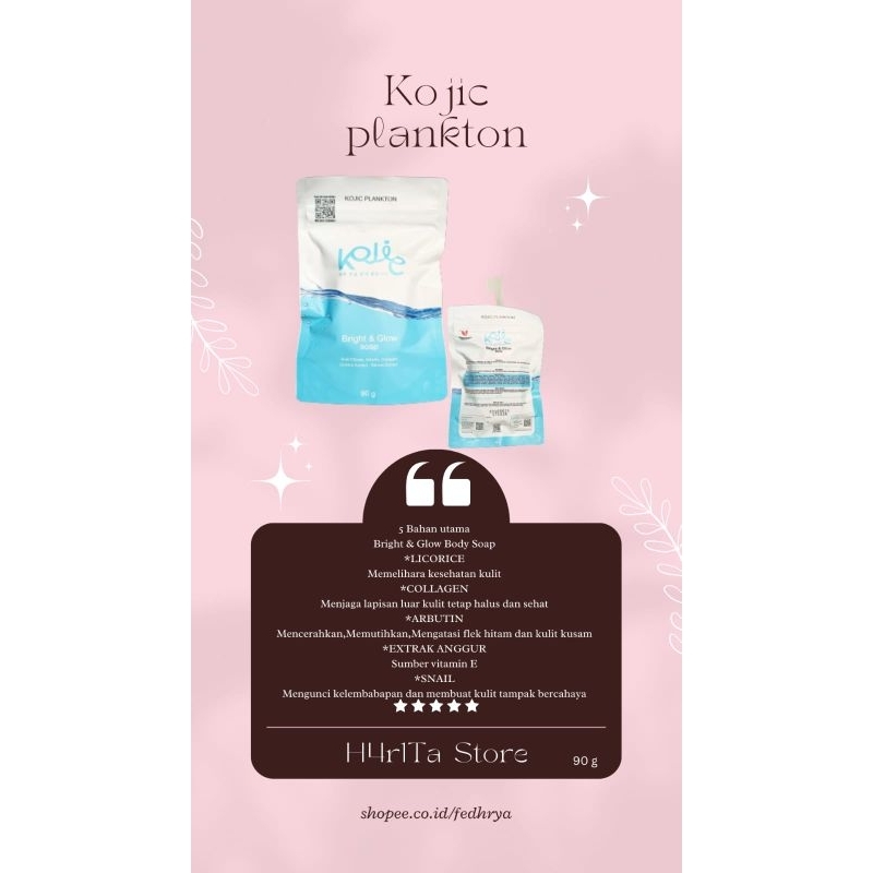 sabun kojic plankton