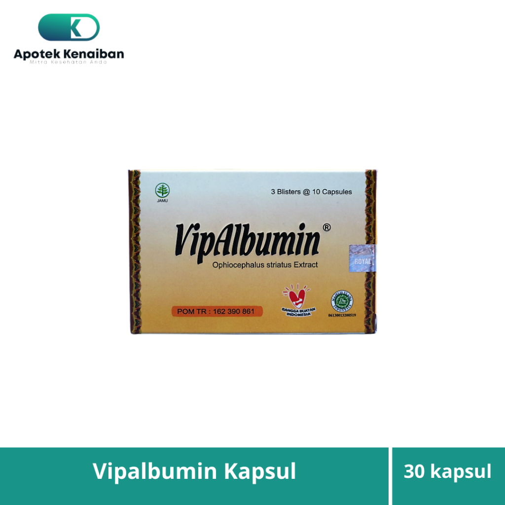 VIPALBUMIN KAPSUL / EKSTRAK IKAN GABUS