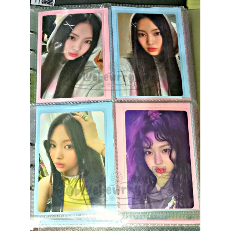 photocard hyein bunnies camp super shy official