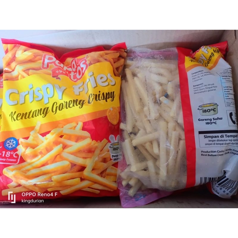 

kentang crispy fries papatos