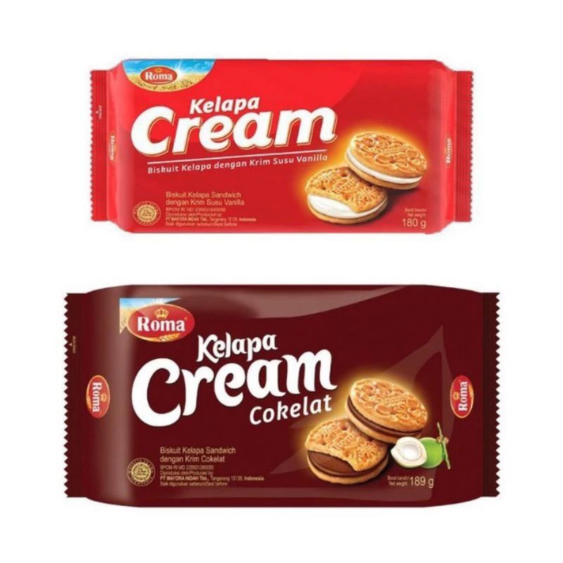 

ROMA KELAPA dengan cream 189gr