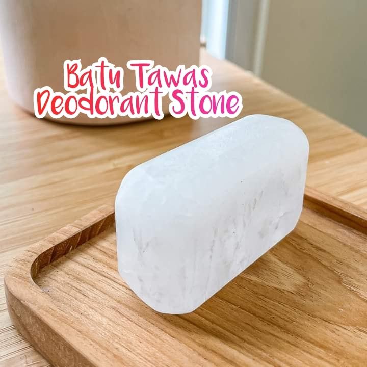 BATU TAWAS DEODORANT UNTUK KETIAK / KAKI / WHITE