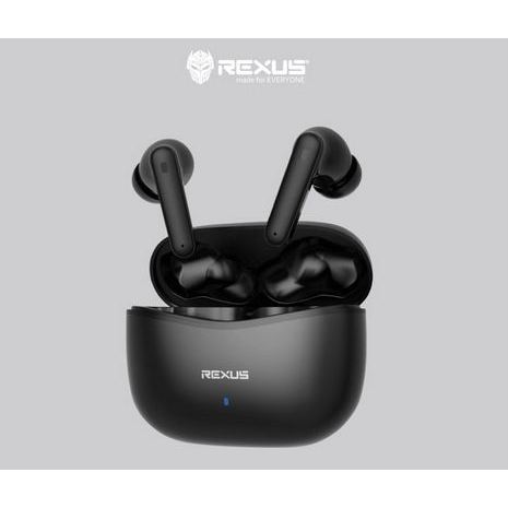 Headset Rexus Earphone TWS ANC Bluetooth FX5 BLACK FOR GAMING