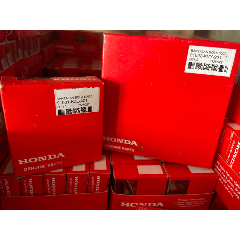 Bearing laher Klahar bandulan kruk as Beat /Beat f1 kiri kanan 91001-Kzl-a01 & 91002-kvy-901 AHM Ori