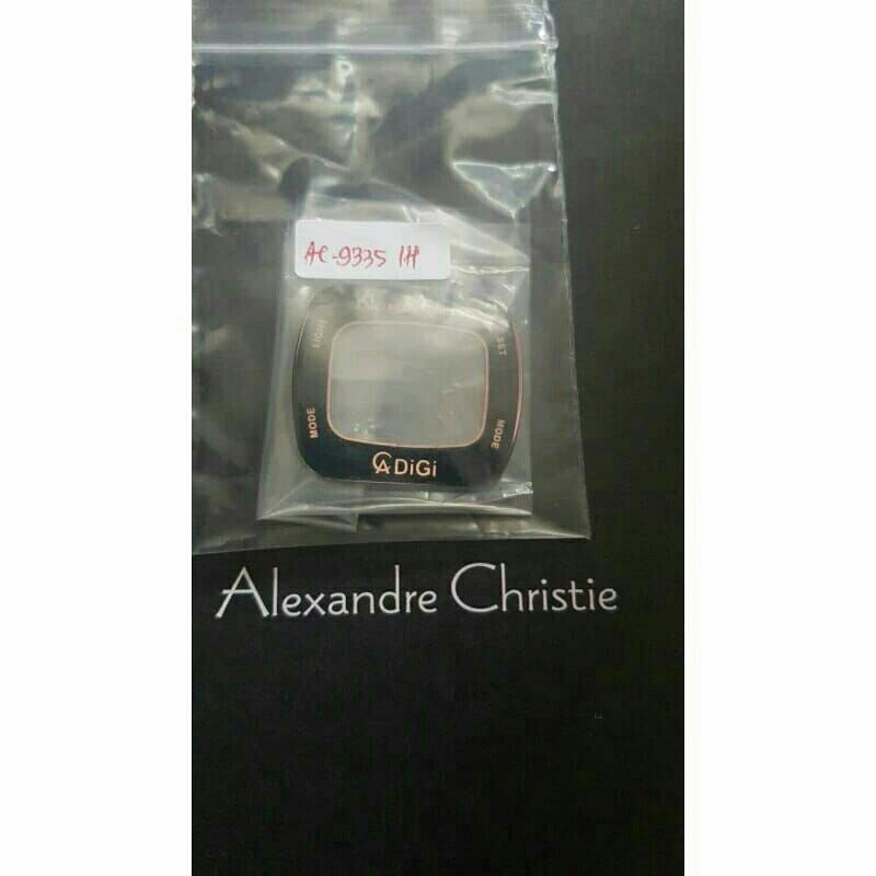 kaca jam tangan wanita Alexandre Christie 9335lh hitam