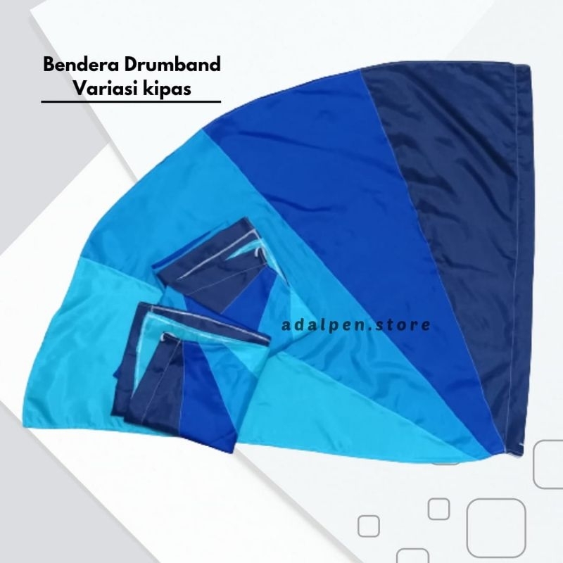 BENDERA DRUMBAND UKURAN SMP