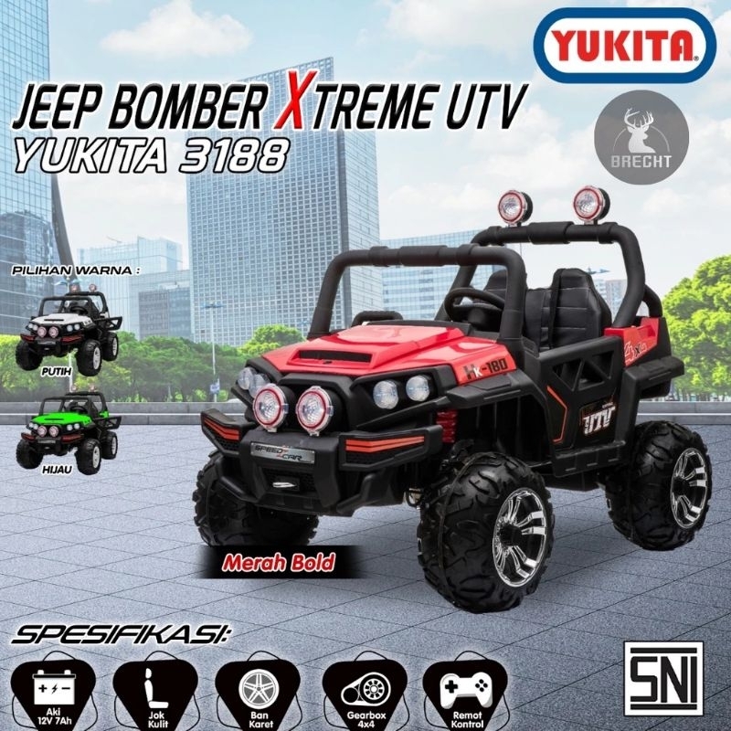 PROMO Mainan mobil aki anak Yukita 3188