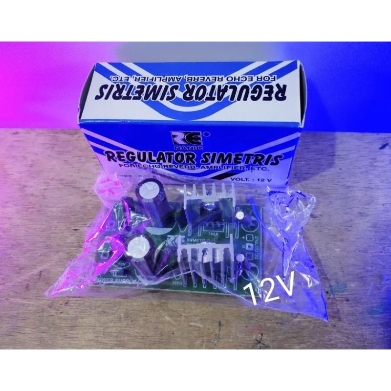 Kit Regulator Simetris DC 12V CT / PSU Simeteris 12 Volt