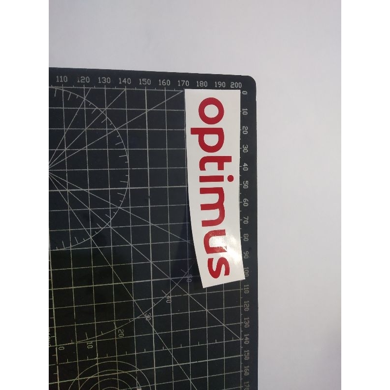 

cutting stiker optimus