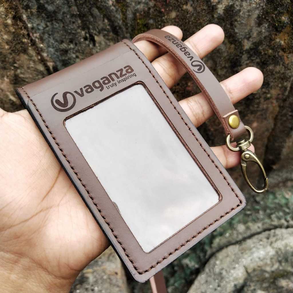 

Flip Magnetic Leather ID Card Holder - 3 Slot Card ID Card Holder - ID Card Holder Kulit -ID Card Holder Custom