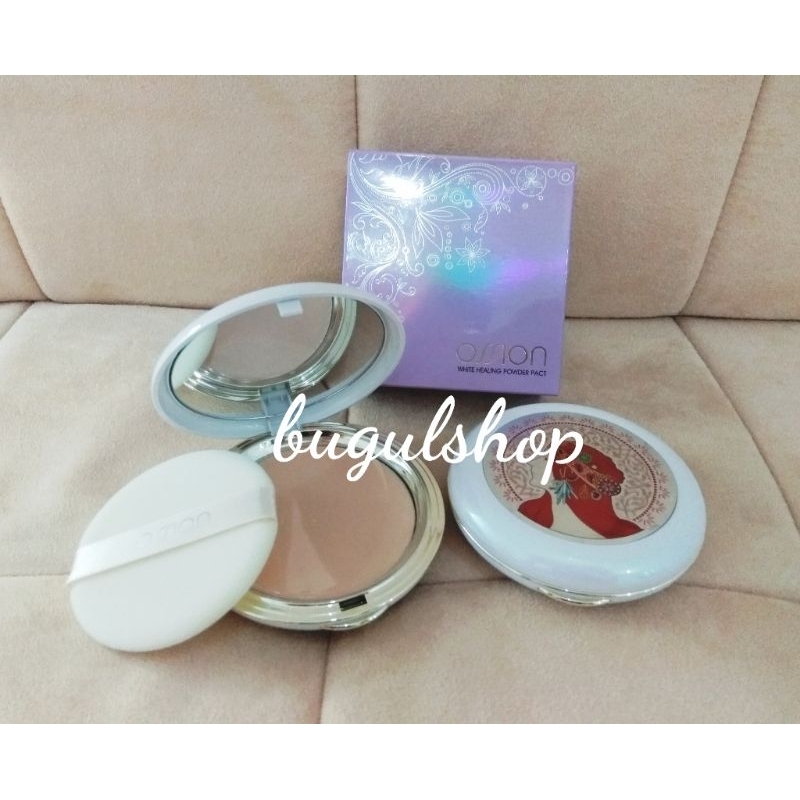 Bedak Jutanhak Ossion White Healing Powder Pact SPF20/PA++ (Bedak Korea)