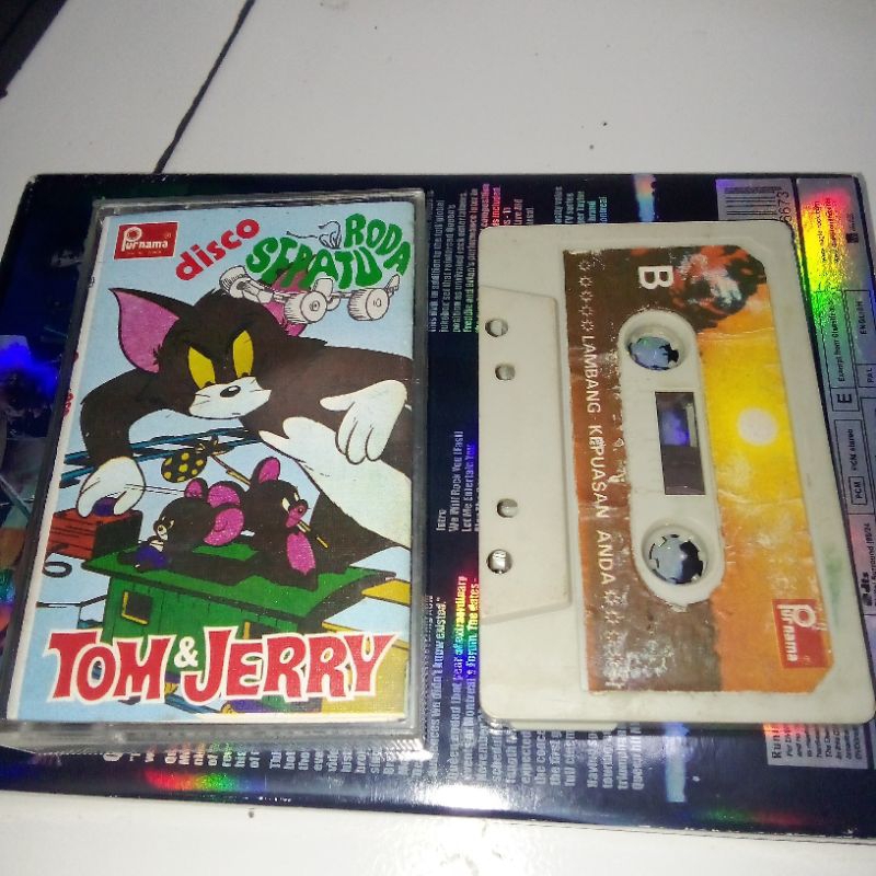 kaset pita TOM&JERRY "DISCO SEPATU RODA"