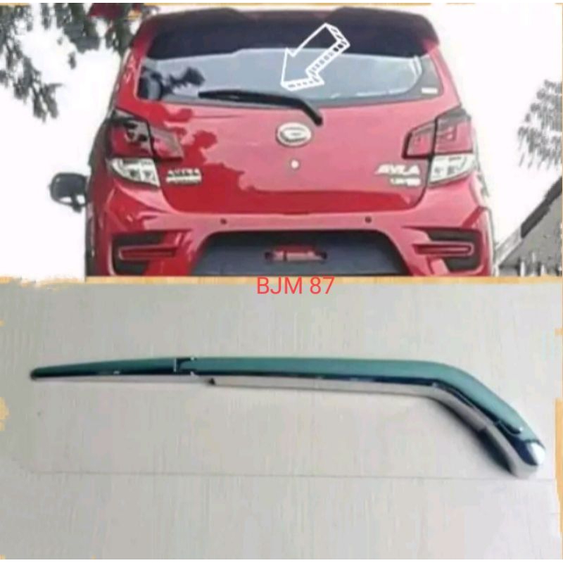 Cover Wiper Belakang Tutup Wiper Belakang Agya Ayla Chrome