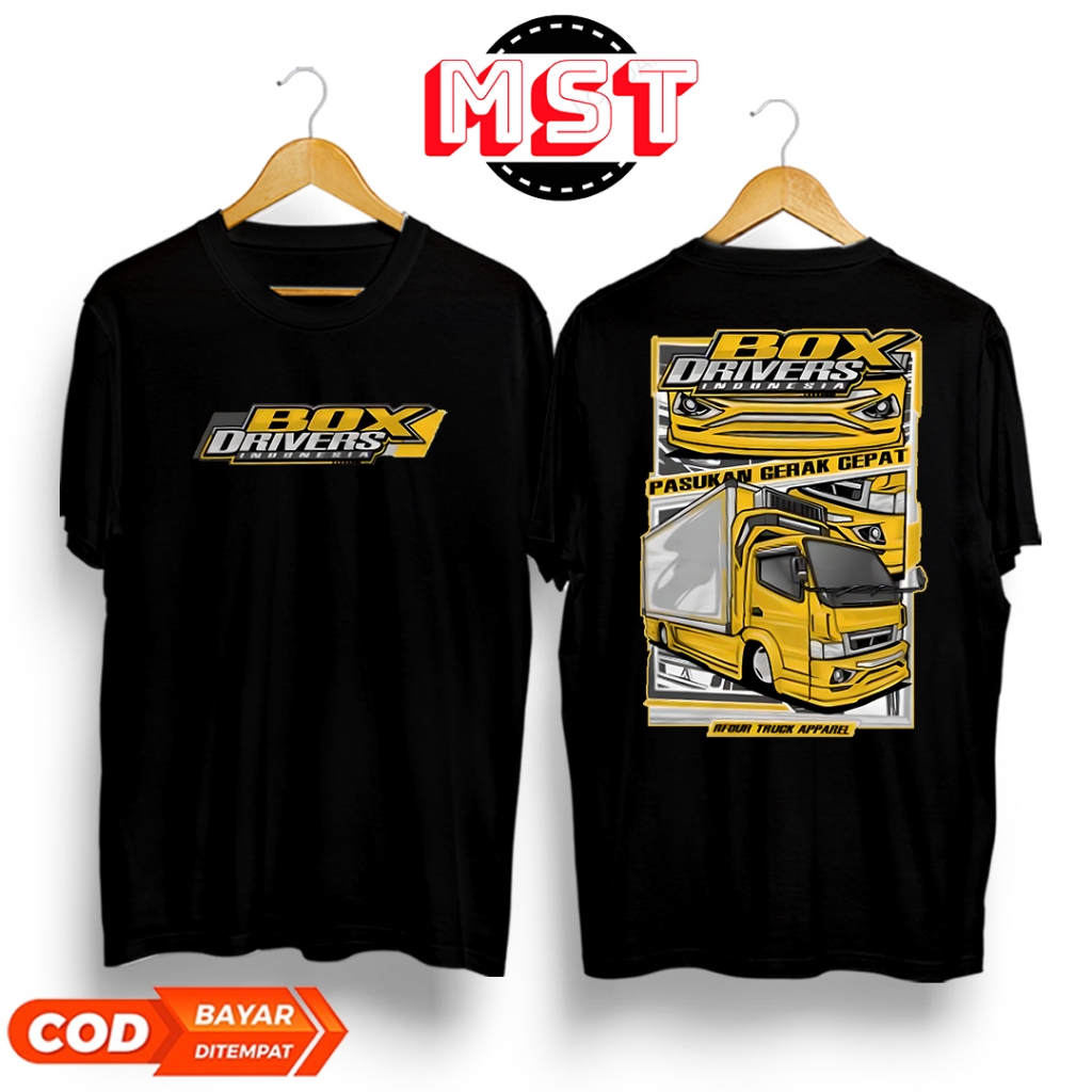Kaos Truk Canter - Kaos Truk box indonesia - Kaos Kekinian - Kaos Viral - Kaos Terlaris - Baju Premi