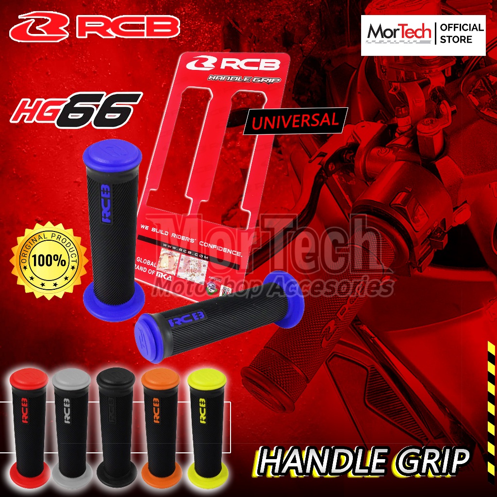 Handpad HandGrip Handle Grip RCB Rubber HG66 Grip Motor Racing Boy Nmax Aerox Xride Vario 110 Karbu 