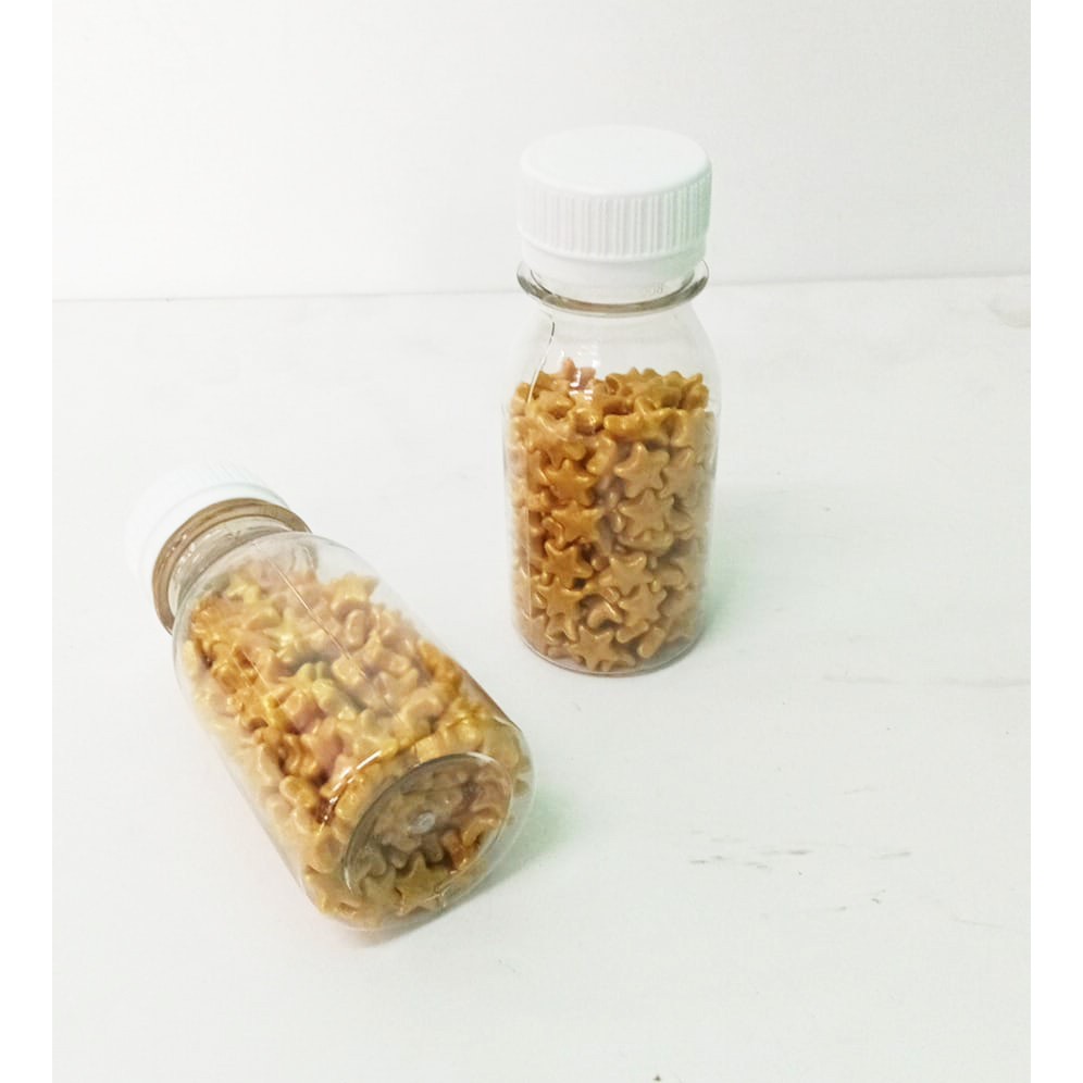 

Sprinkle Star gold bintang emas 50gr tube