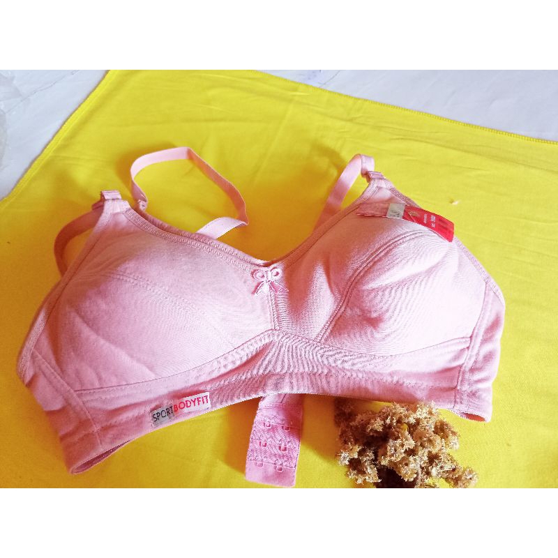 BH Sport Bodyfit Tanpa Kawat / Bra Bodyfit Tanpa Spon Variasi Premium Ukuran 34-42