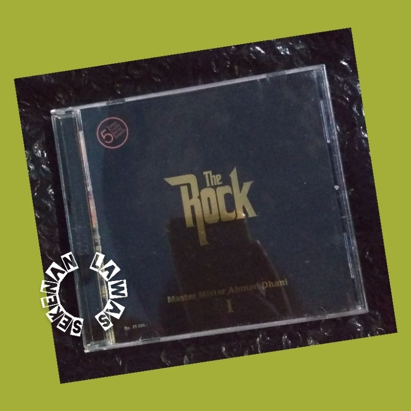 CD The Rock - Master Mister Ahmad Dhani I (Mulus)