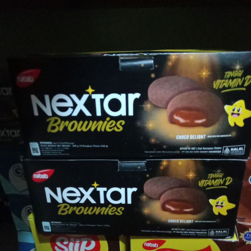 

NEXTAR BROWNIES ISI 10 PCS X 34 G