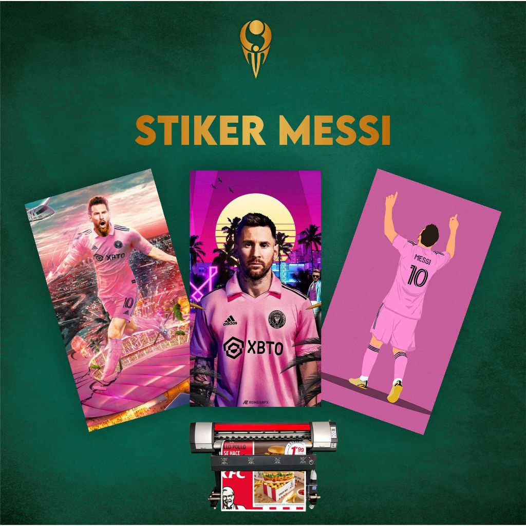 

STIKER LIONEL MESSI MIAM FC ARGENTINA - SOLDIMPRO