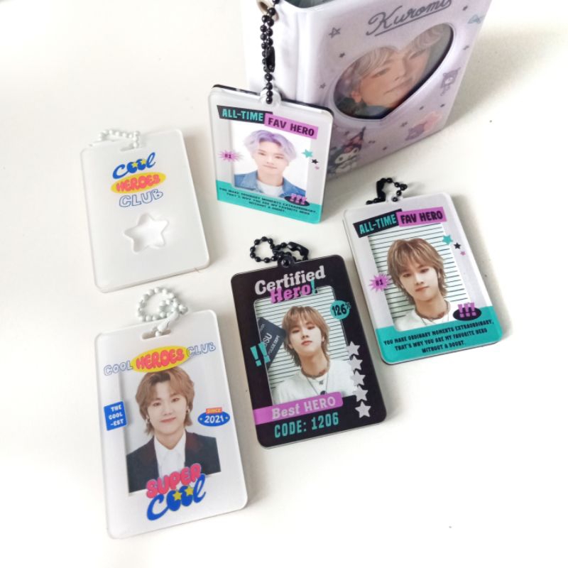 Xdinary Heroes id photo holder