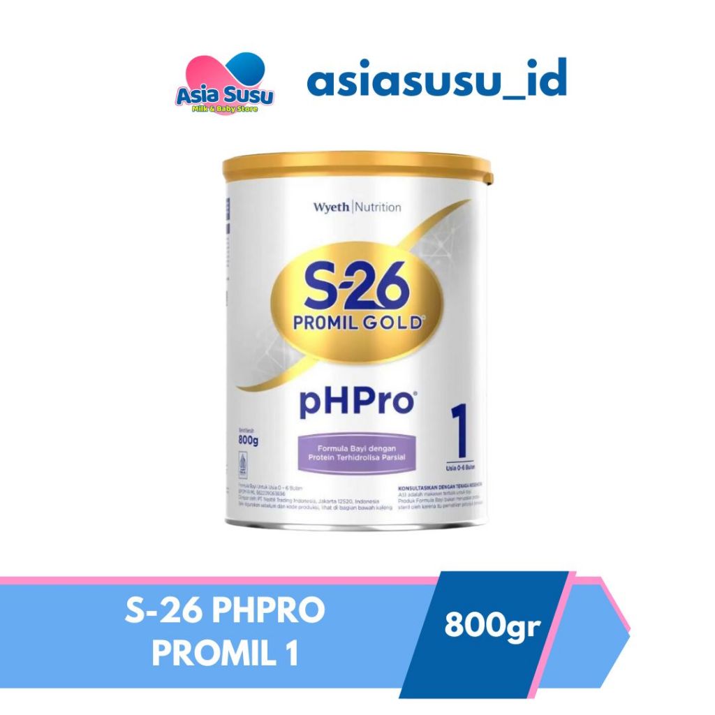 Nan PH Pro / S-26 Promil GOLD pHPro Tahap 1 800gr 400gr - Susu Formula Usia 0-6 Bulan